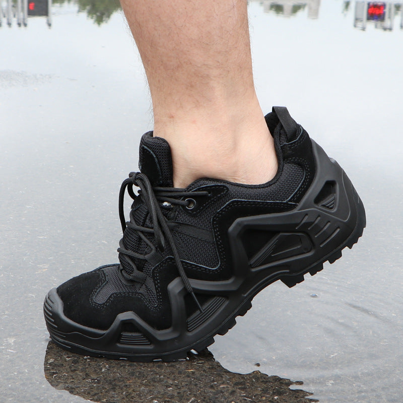 JLXY Tactical Desert Combat Boots | Waterproof Insulated Winter Hiking Boots | High-Top Outdoor Military Footwear | LW