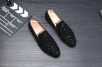 Herren Diamond Wingtip Loafers Casual Hochzeitsschuhe | A2362 