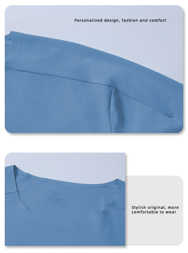 Leichtes Sport-T-Shirt für Herren – Kurzarm-Lauf- und Fitness-T-Shirt für den Sommer | DT24202 