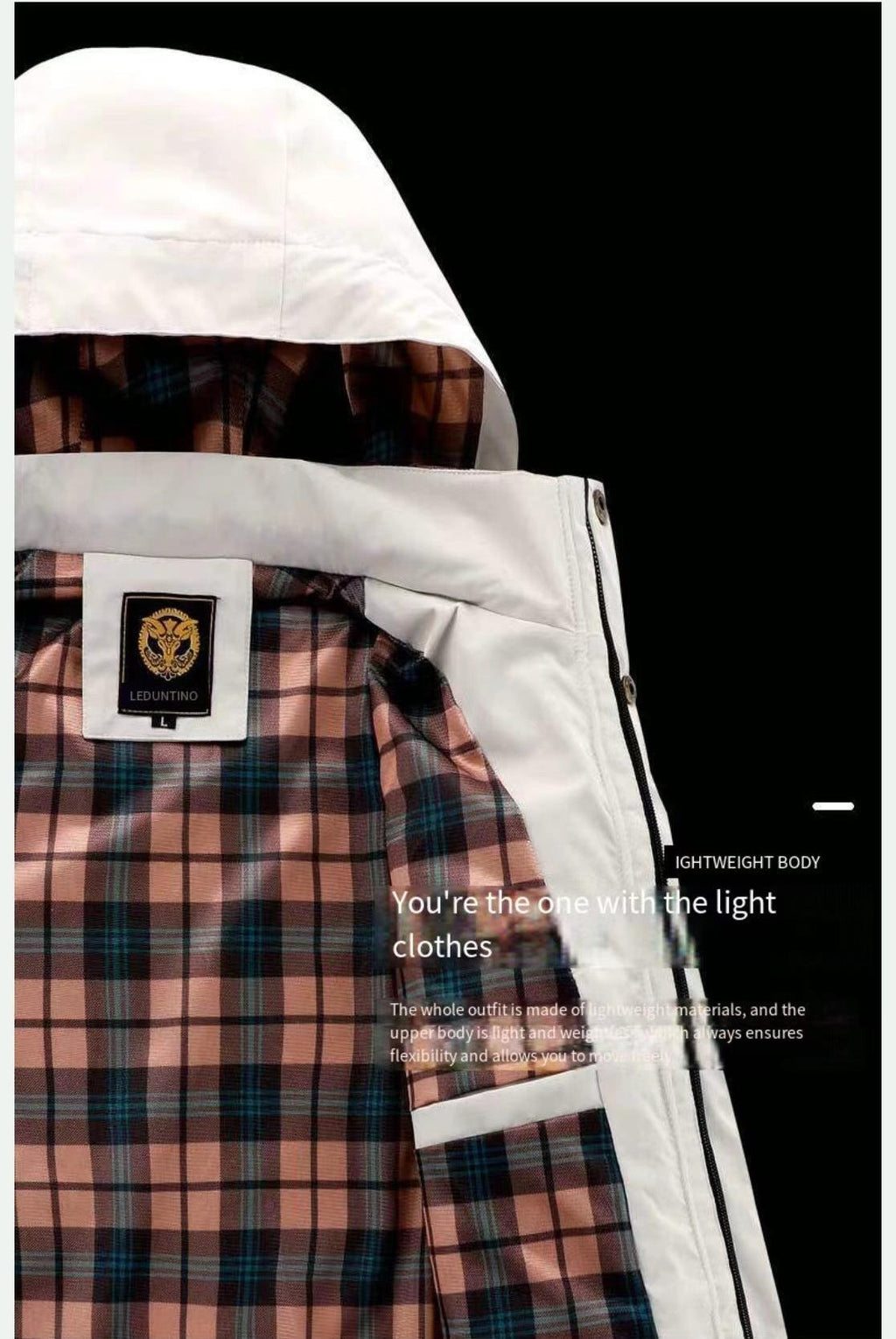 Winterjacke mit Kapuze, lässig, warm, dick, Windjacke mit Kapuze | 8889 