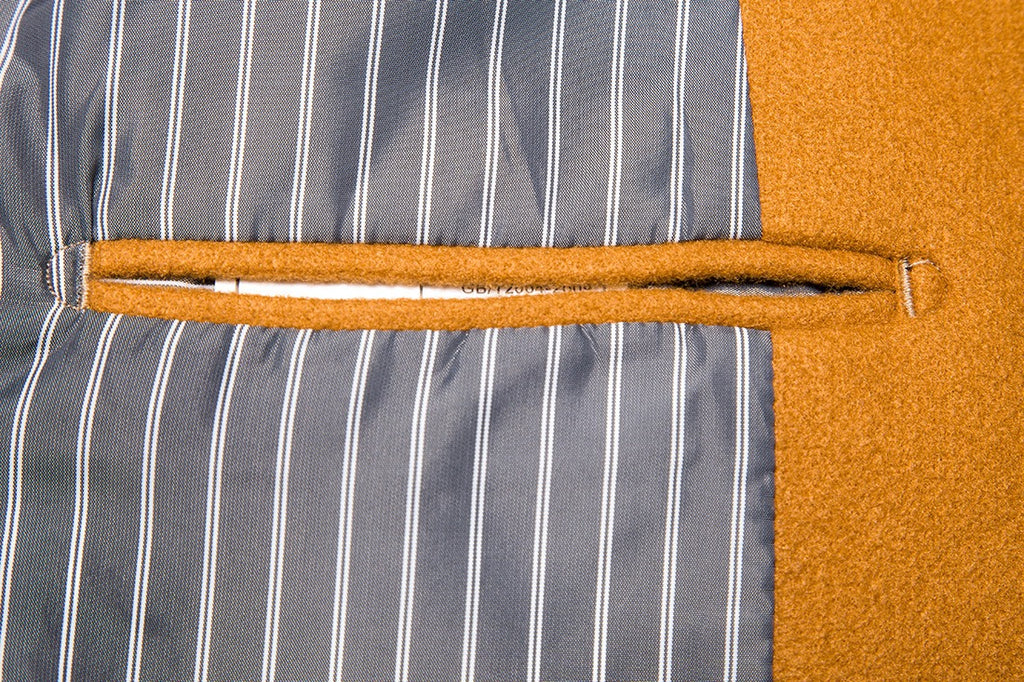 Herren Trenchcoat aus Wolle mit Umlegekragen, lang, aus Wolle und Wollmischungen, Wolljacke, Mantel | JJ-YF601 