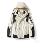 Unisex Wintersport Wandern Bergfüllung Baumwolle Polarfleece Drei-in-Eins Outdoor Wanderjacke | 