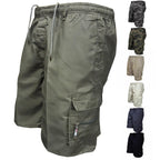 Neue Cargo-Kampfshorts mit elastischer Taille, lässige Sommer-Halbhose | 316 