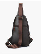 Premium Umhängetasche aus echtem Rindsleder für stilvolles und funktionales Tragen | 7589 