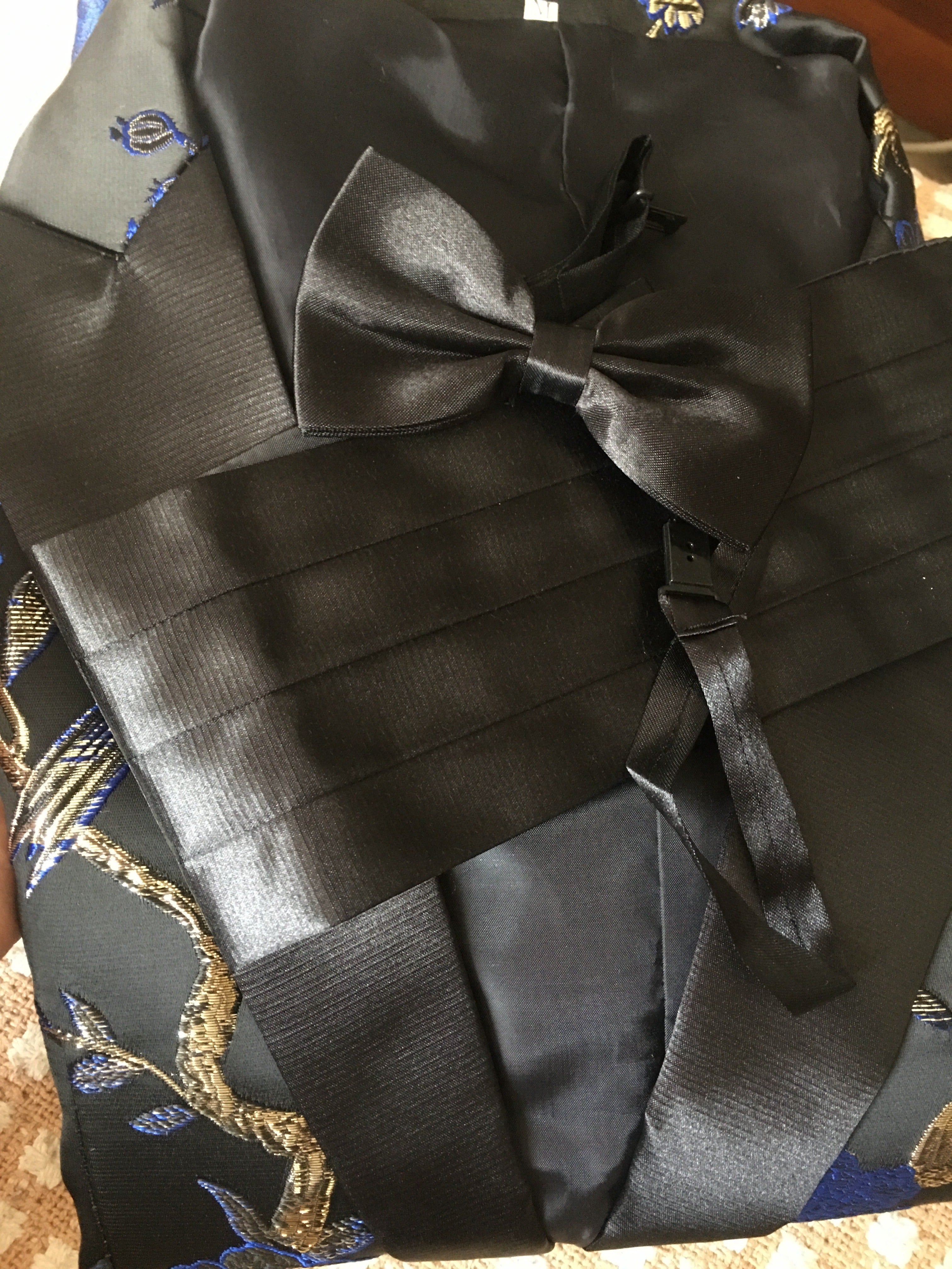 Herren Jacquard Anzug Business Hochzeit Party Smoking Kleid Blazer Hose Slim Fit Smoking | 1003 