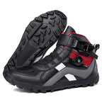 Motorcycle Riding Shoes | Unisex All-Season Urban Street Bike Boots | Casual Biker Sneakers | JC-1988