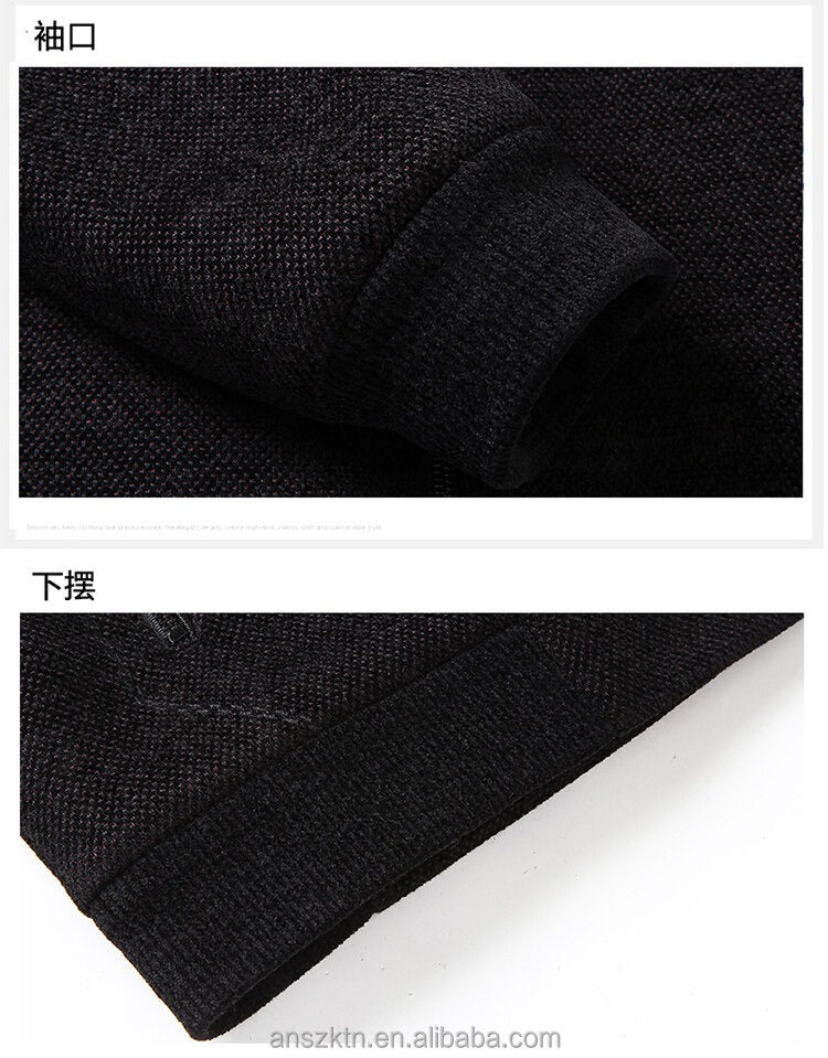 Men's Winter Jacket Coat – Thick Fleece Woolen Thickened Jackets for Ultimate Warmth | YK37