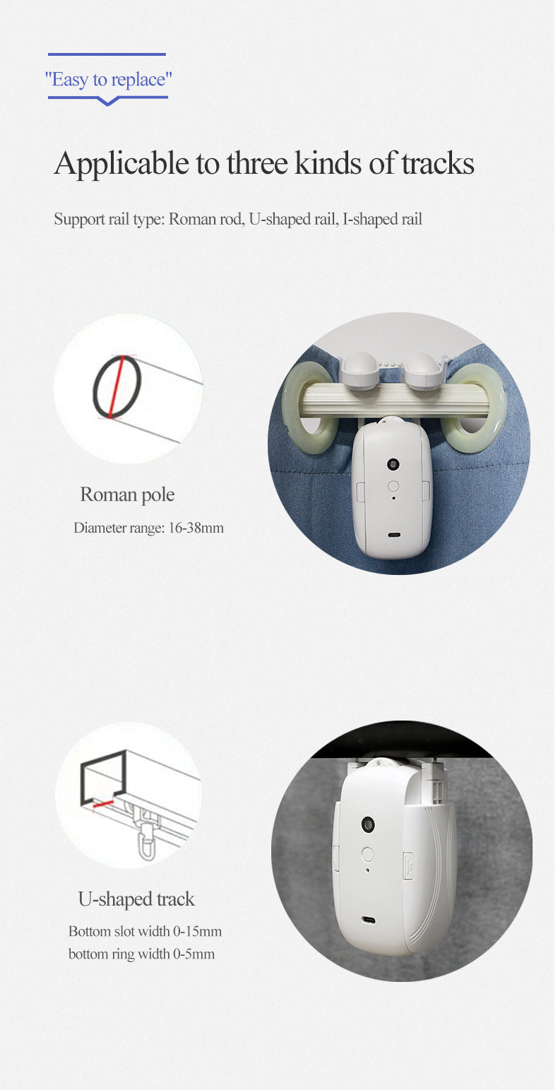 Intelligenter Vorhangroboter und Steuerungen Automatisierte Vorhanglösungen für modernes Wohnen | LY-1668 