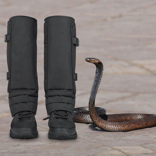 Anti-Snake Bite Leggings | Outdoor Hunting Leg Guards with Abrasion-Resistant Oxford Fabric | Puncture-Proof Gaiters for Hiking & Bushcraft
