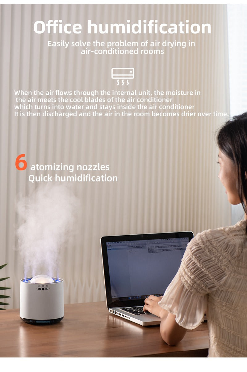 Neuester Diffusor für ätherische Öle, Luftbefeuchter, Aromatherapie-Diffusor für Zuhause, Discokugel, mit kühlem Nebel und LED-Leuchten | 262 