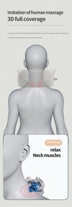 Elektrisches wiederaufladbares Körperkissen-Relaxmassagegerät, beheiztes Vibrationsmassagegerät | TH001 