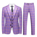 Men's Slim Fit Wedding Suit Three-Piece Set | Modern Groom Business Suit | Fashion Business Banquet Blazer | 6920