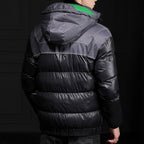 Herren Webjacke Windbreaker Isolierte Kältebeständigkeit Vintage Streetwear Taktische Mäntel Pufferjacke | 7718A 