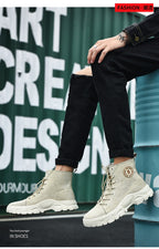 Herren Martin Boots – High-Top Retro British Style Winter Trendy Schuhe | 8909 