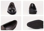 Herren Vintage Slipper mit Quaste, bequeme, rutschfeste Gummisohle, Freizeitschuhe | 1109-58