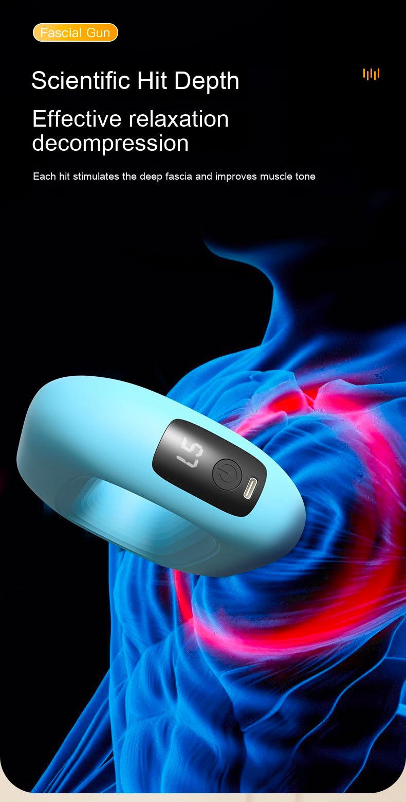 Neues Taillen-Rückenmassagegerät, Ganzkörper-Schlankheitsmassagegerät, Vibrationsgürtel, Massagering | J15A 