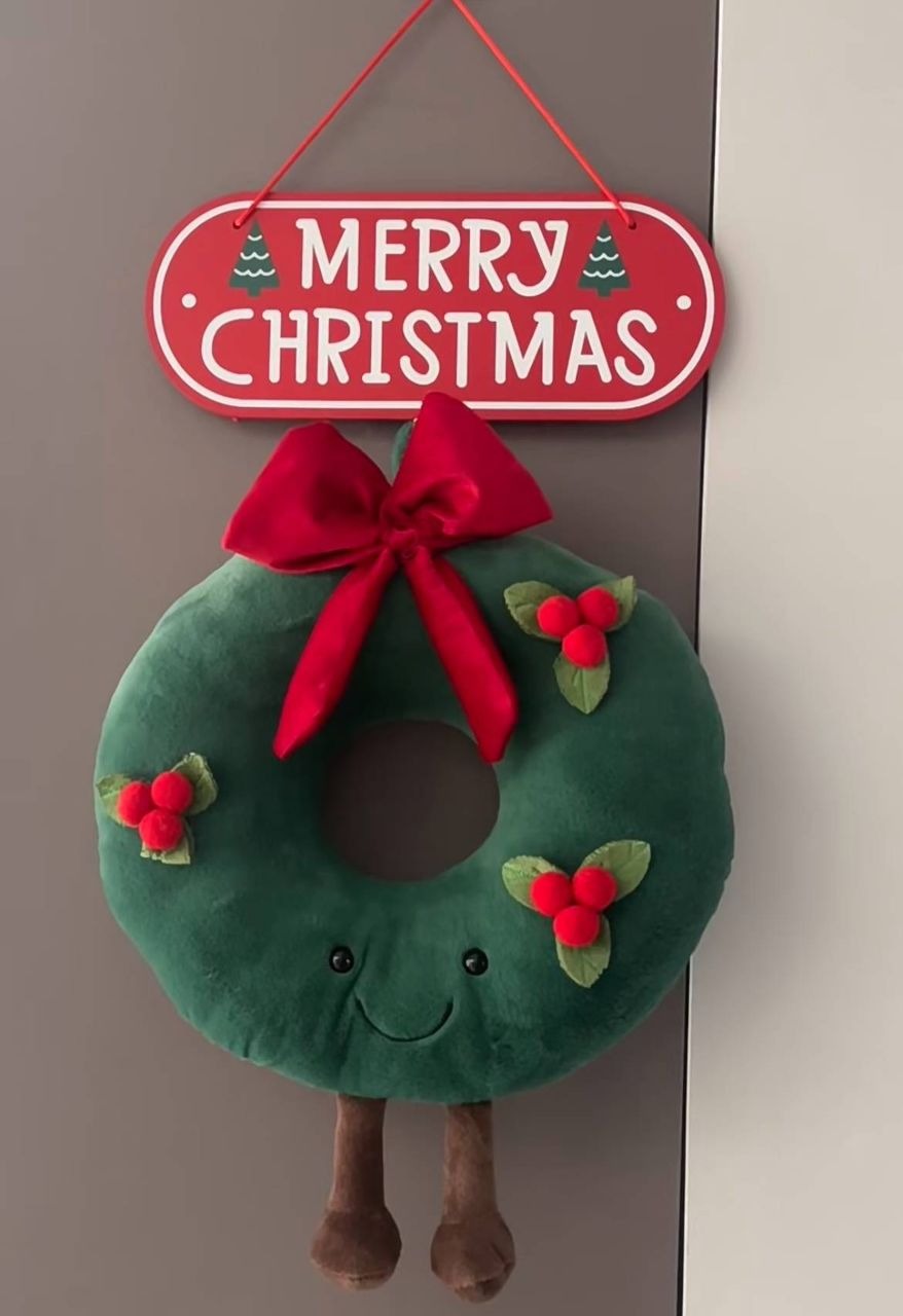 Premium Quality Christmas Tree Plush Gingerbread Stuffed Plants Candy Cane Pillow |