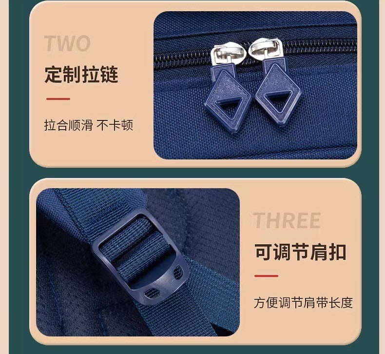 Kinder Schulrucksack Studententasche Canvas Wasserdichte Laptoptasche | 2819 