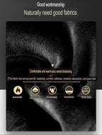 Hochwertiger, warmer, vielseitiger 2-teiliger Sportanzug mit Kapuze aus Samtstoff | 2091 