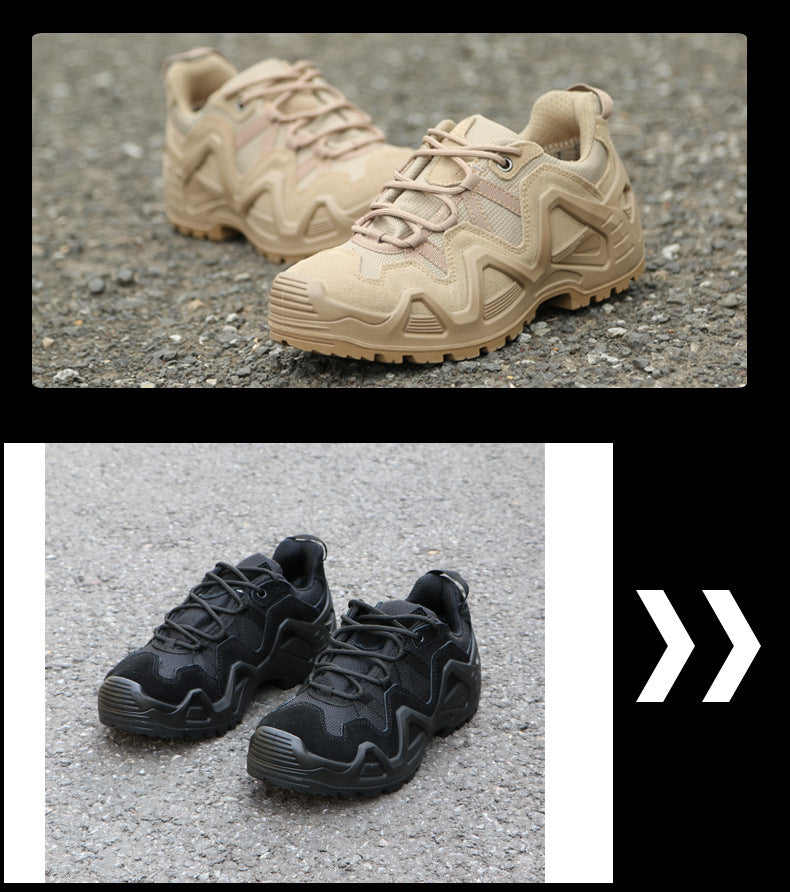 JLXY Tactical Desert Combat Boots | Waterproof Insulated Winter Hiking Boots | High-Top Outdoor Military Footwear | LW