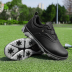 Men's & Women's Golf Shoes with Rotating Buckle | Waterproof Spike less Sneakers | Dedicated Golf & Casual Footwear | X13
