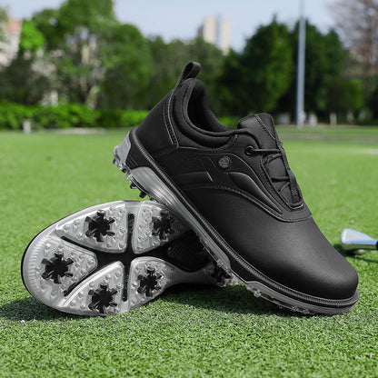 Men's & Women's Golf Shoes with Rotating Buckle | Waterproof Spike less Sneakers | Dedicated Golf & Casual Footwear | X13
