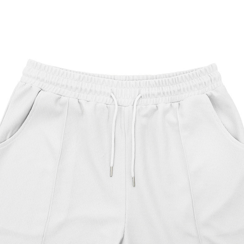 Herren-Lounge-Set mit Waffelstruktur – 2025 Frühling/Sommer, lässiges zweiteiliges Outfit | CY20 