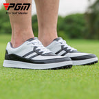 PGM Men's Waterproof Golf Shoes Spiked Athletic Sneakers All-Terrain Golf & Casual Footwear | XZ299
