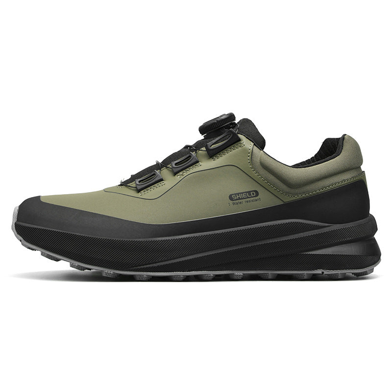 Men‘s 4E Wide Width Waterproof Trail Runners Trainers Lightweight Cushioned Hiking Shoes for Overpronation All‑Terrain Outdoor Sneakers