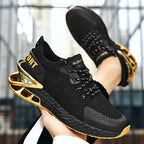 Atmungsaktive Herren-Sneakers, Luxuriöse Sport- und Freizeitschuhe | 2320