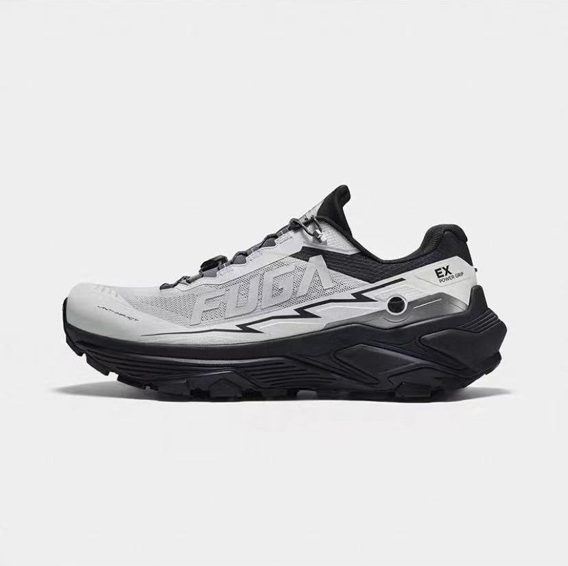 FUGA EX3 Trail Running Shoes Vibram Megagrip Outsole Breathable Water-Resistant Men's Hiking & Trail Runners Trainers
