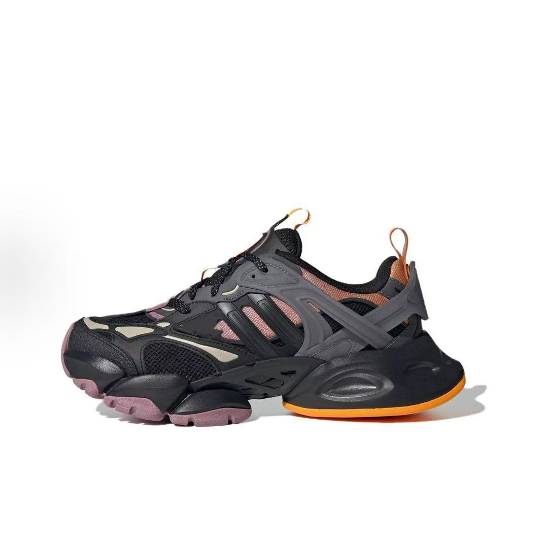 High-Top Dad Sneakers | Lightweight Armor-Inspired Shoes | Thick-Soled Height-Increasing Casual Trainers | XLG01