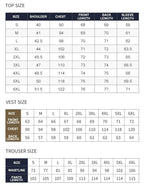 3-teiliger Herrenanzug, Smart Fit, formelles Business-Hochzeits-Smoking-Set, Blazer, Weste und Hose | Erhältlich in 11 Farben 