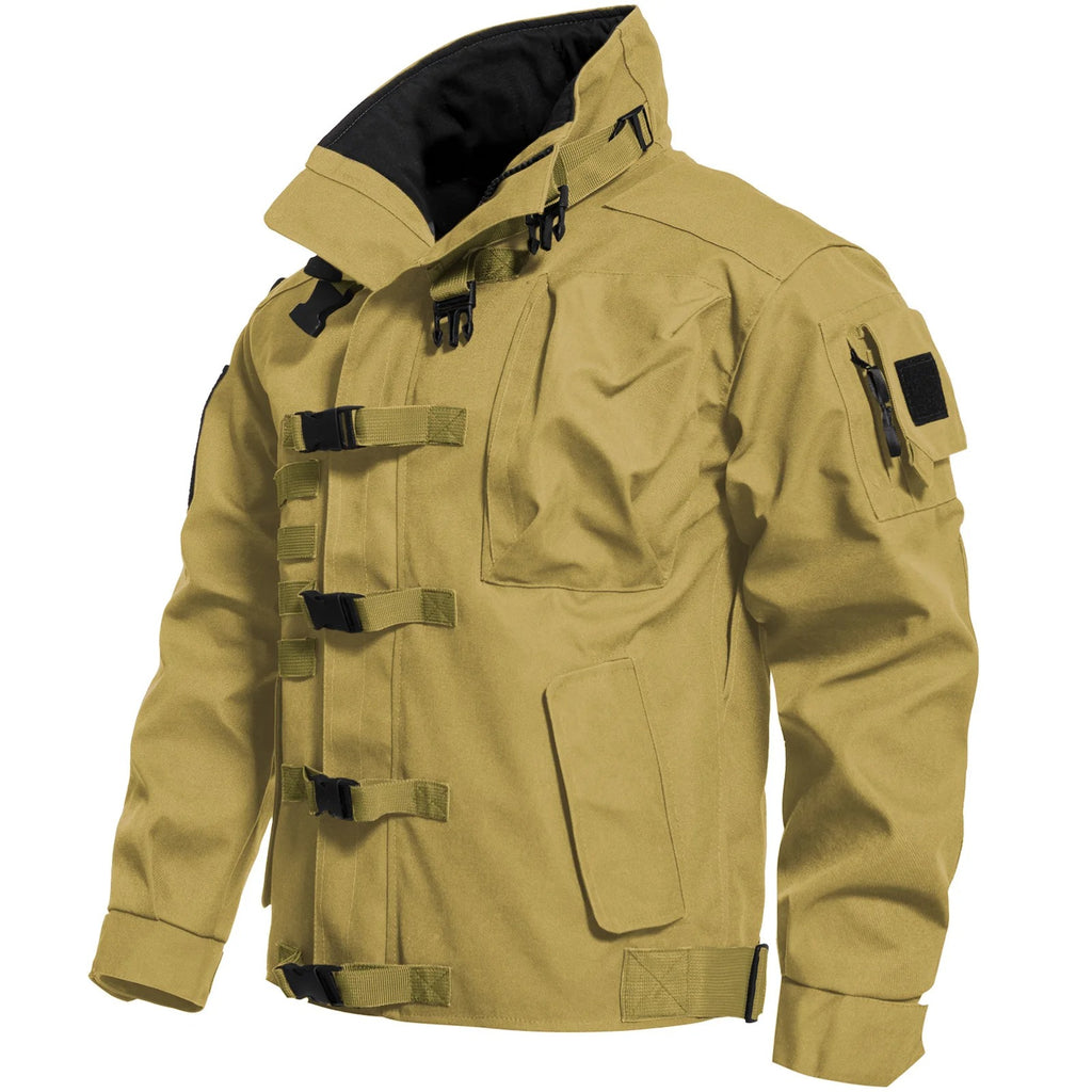 Hochwertige Militärjacke für den Außenbereich, taktisch, wasserdicht, für Herren, Storm Trooper-Oberteile, Outwear, Übergröße, Mantel | JK01 