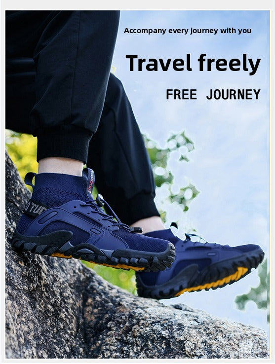 Men's Lightweight Backpack Running Shoes Factory Price Water Shoes for Outdoor Mountaineering Hiking Shoes | DC-W25