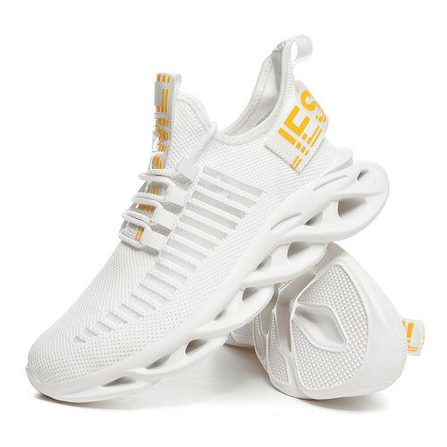 Atmungsaktive Strick-Sneaker zum Spazierengehen, leichte Sportschuhe, bequeme Low-Top-Sport-Turnschuhe | G101 