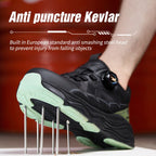 Men's Steel Toe Safety Boots: Anti-Smash & Anti-Puncture Kevlar Sole Protection Safety Boots | 7928