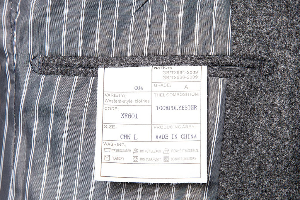 Herren Trenchcoat aus Wolle mit Umlegekragen, lang, aus Wolle und Wollmischungen, Wolljacke, Mantel | JJ-YF601 