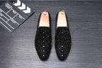 Herren Diamond Wingtip Loafers Casual Hochzeitsschuhe | A2362 