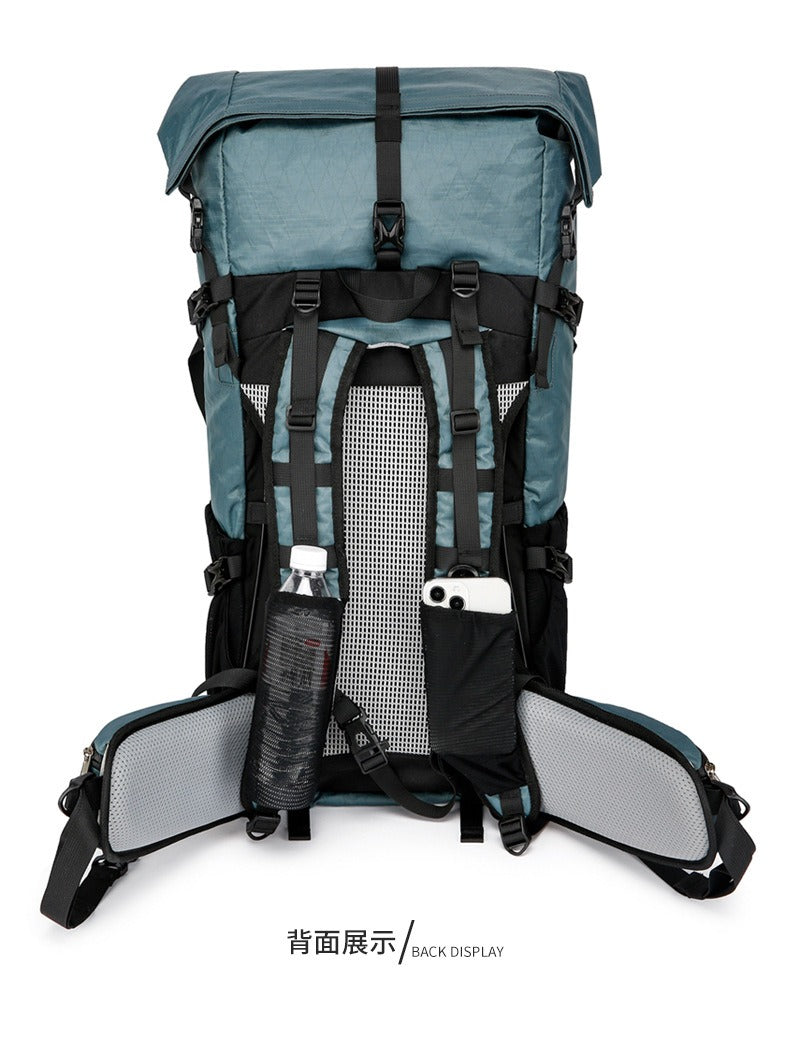 Royal Mountain 40L+10 Roll-Top Rucksack – Erweiterbarer Wanderrucksack UK | 1316 
