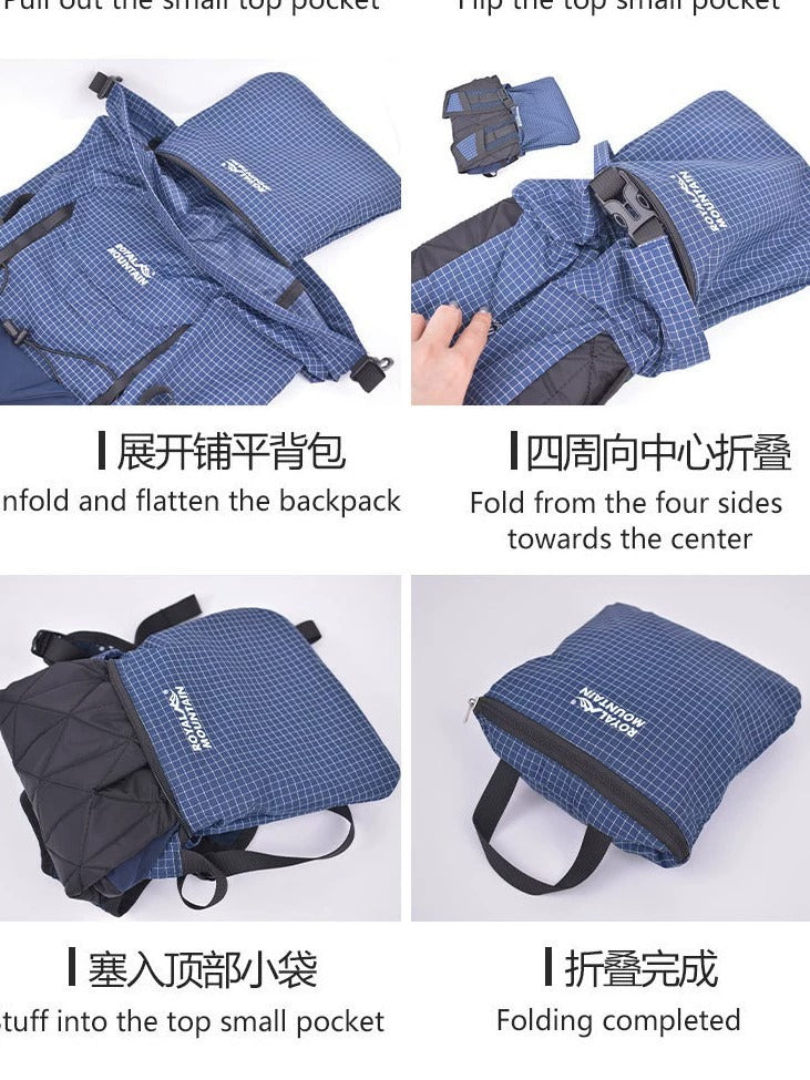 Royal Mountain 25L Faltbarer Rucksack – Leichter Wander-Tagesrucksack UK | 1338 