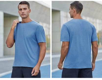 Leichtes Sport-T-Shirt für Herren – Kurzarm-Lauf- und Fitness-T-Shirt für den Sommer | DT24202 