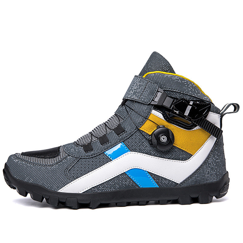 Motorcycle Riding Shoes | Unisex All-Season Urban Street Bike Boots | Casual Biker Sneakers | JC-1988
