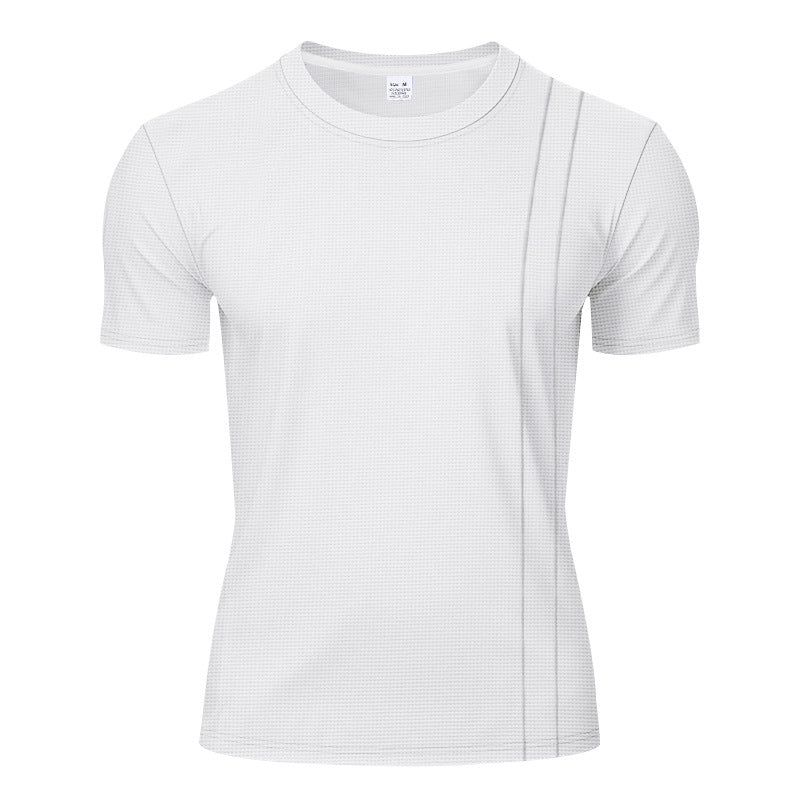 Herren-Lounge-Set mit Waffelstruktur – 2025 Frühling/Sommer, lässiges zweiteiliges Outfit | CY20 