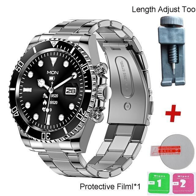 Herrenuhr Stahlarmband BT Call Smart Watch Rolex Style Business Sports Smart Watch | AW-12 
