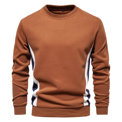 Men's Winter Sweatshirts Crew Neck Casual Pullover Long Sleeve Cotton Jumper Top | HD136