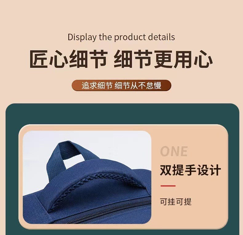 Kinder Schulrucksack Studententasche Canvas Wasserdichte Laptoptasche | 2819 