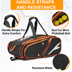 Großer Fitness- und Sportrucksack – Perfekt für Pickleball, Tennis, Camping und Wandern | 61-P2439 
