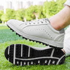 THESTRON Men's Spikeless Golf Shoes Big Size Training & Casual Golf Sneakers All-Season Breathable Footwear | 718