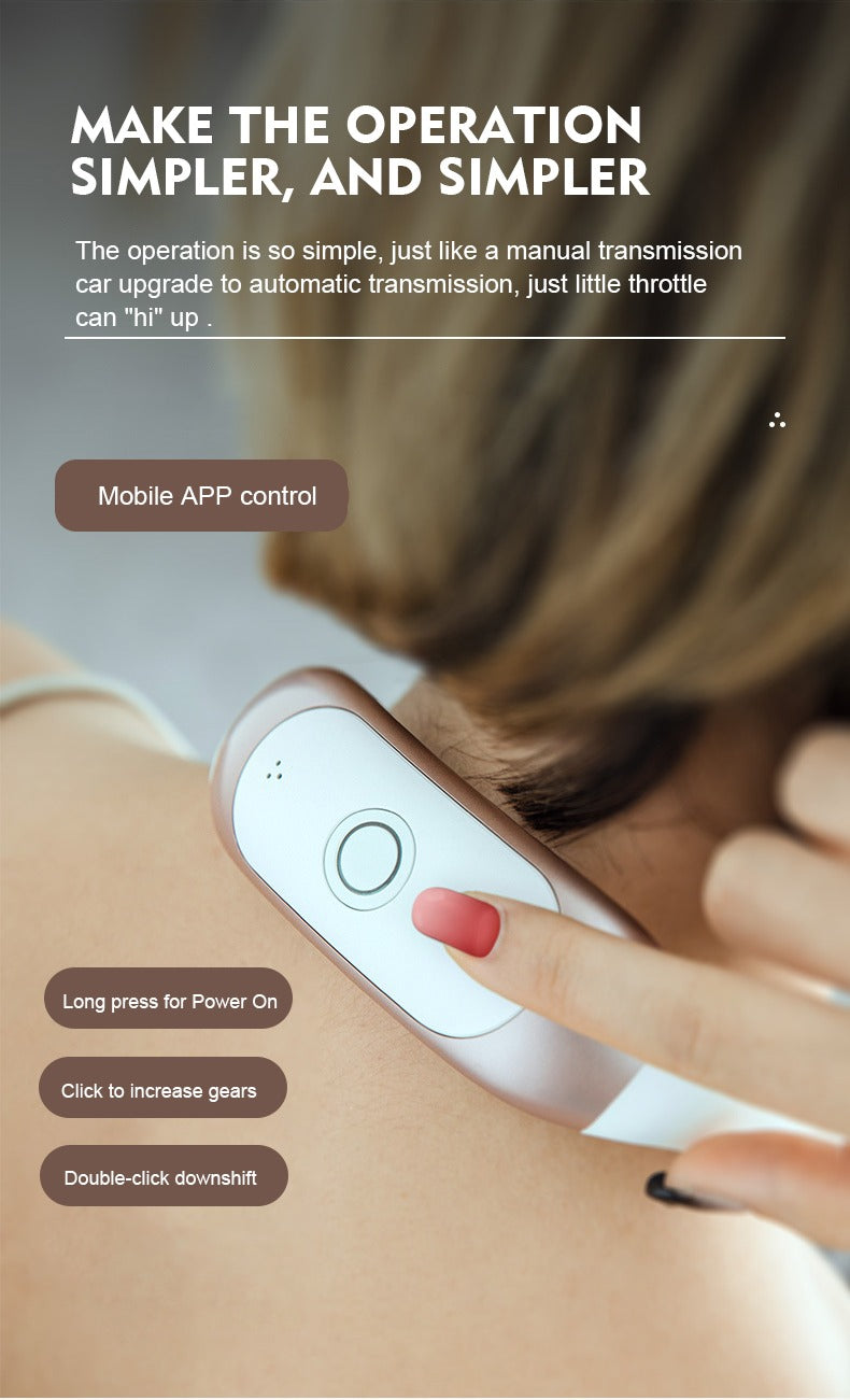 Intelligentes Nackenmassagegerät, Nacken- und Schultertherapie, Pulsheizung, Nackenmassagegerät | MZ-NM05 
